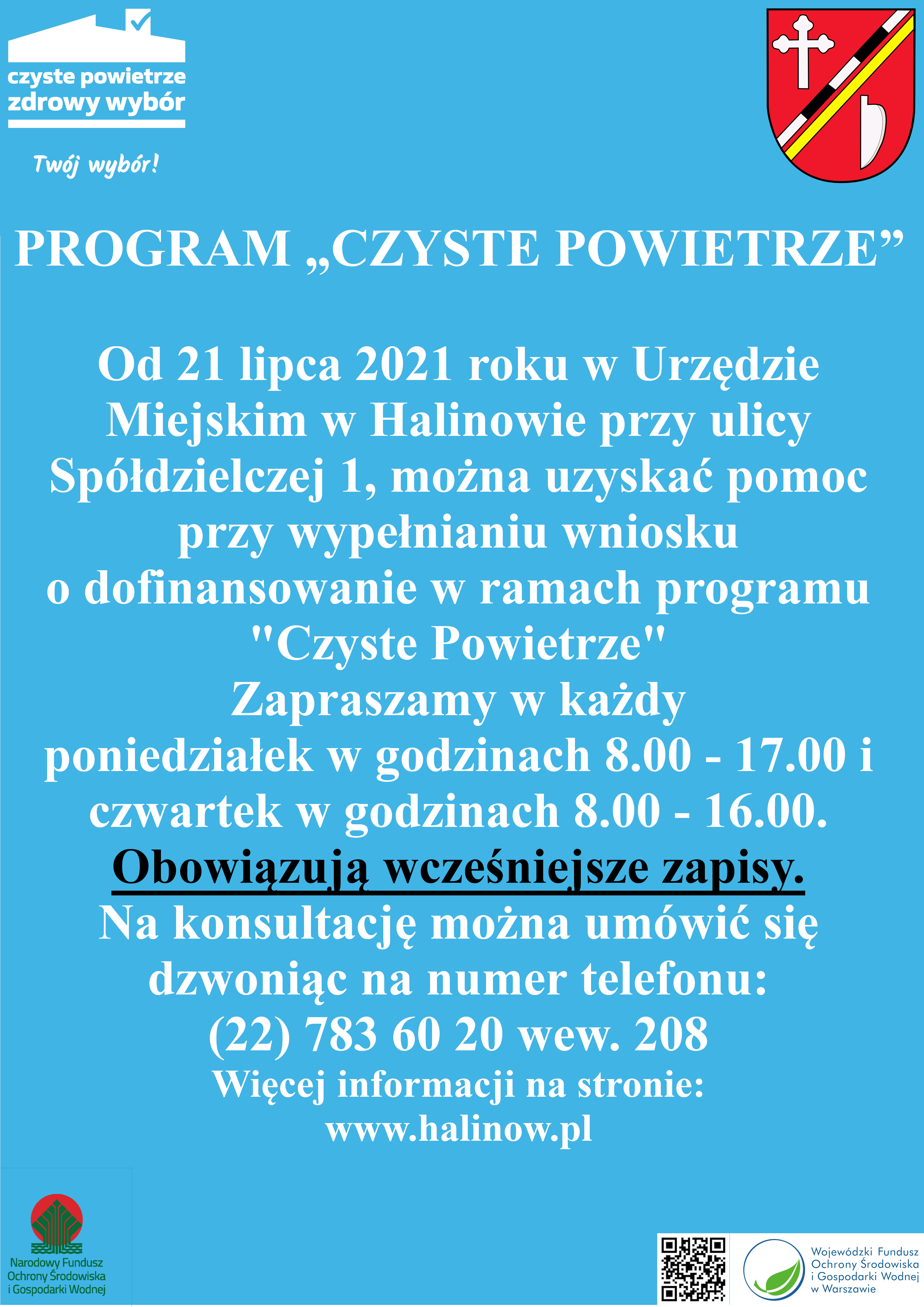 GMINNY PUNKT KONSULTACYJNO-INFORMACYJNY PROGRAMU „CZYSTE POWIETRZE